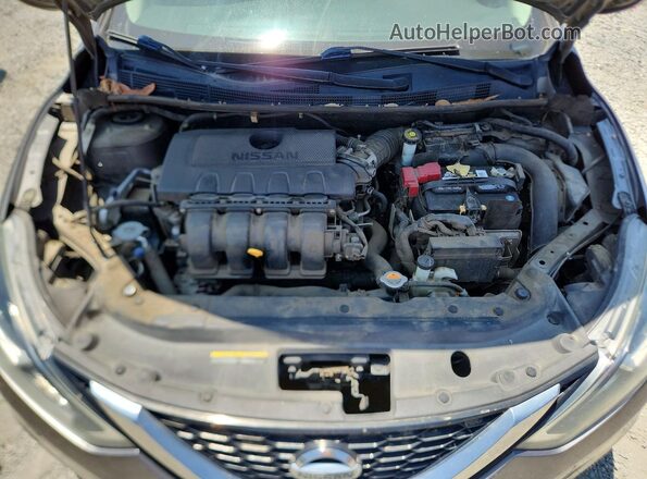 3N1AB7AP9GY235079 2016 NISSAN SENTRA Gray 