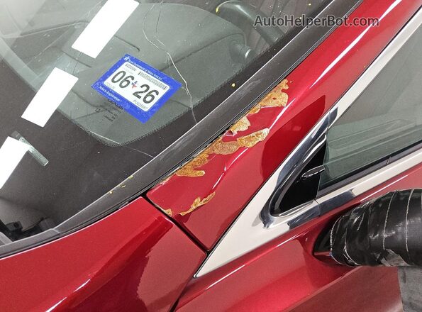 58ABA1C15PU035687 2023 LEXUS ES Красный 