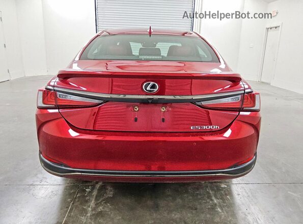 58ABA1C15PU035687 2023 LEXUS ES Красный 