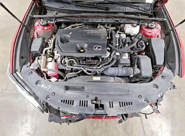 58ABA1C15PU035687 2023 LEXUS ES Красный 