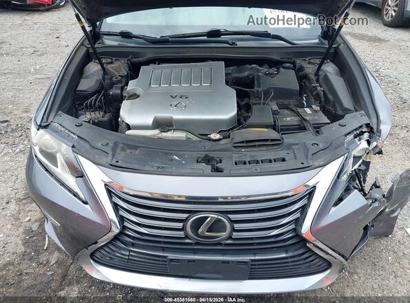 58ABK1GG0GU018324 2016 LEXUS ES 350 Gray Widok z tyłu