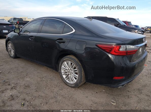 58ABK1GG0HU045461 2017 LEXUS ES 350 Black Задня ліва чверть