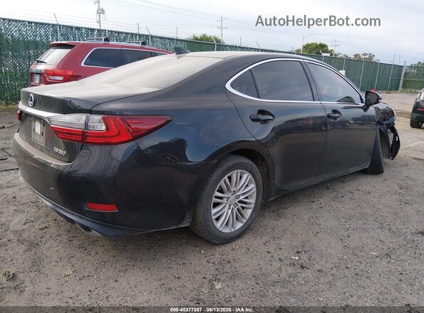 58ABK1GG0HU045461 2017 LEXUS ES 350 Black Задня права чверть