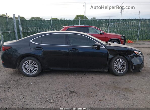58ABK1GG0HU045461 2017 LEXUS ES 350 Black Вид задньої частини салону