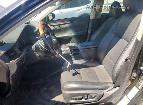 58ABK1GG0HU071915 2017 LEXUS ES Черный Вид салона спереди