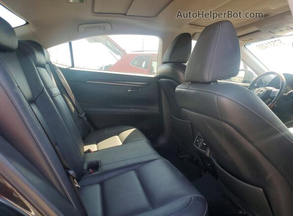 58ABK1GG0HU071915 2017 LEXUS ES Черный Вид задних сидений