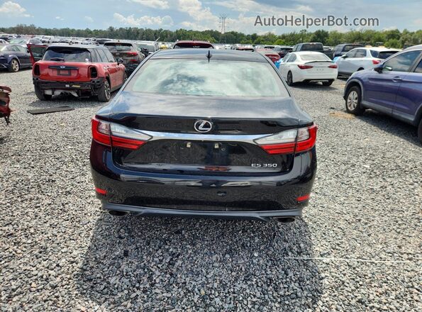 58ABK1GG0JU083133 2018 LEXUS ES Black წინა პანელის ხედი