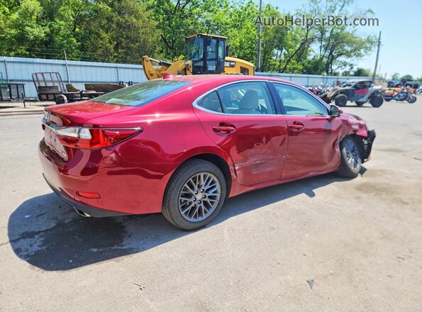 58ABK1GG0JU094231 2018 LEXUS ES Red Задня права чверть