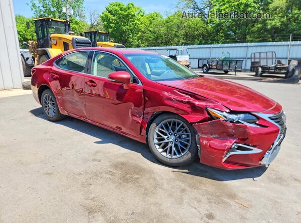 58ABK1GG0JU094231 2018 LEXUS ES Red Передня права чверть