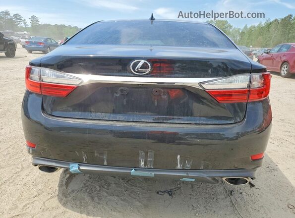 58ABK1GG1GU010491 2016 LEXUS ES Black უკანა ხედი