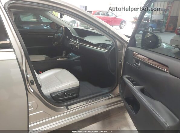 58ABK1GG1HU048532 2017 LEXUS ES 350 Beige Widok wnętrza z przodu