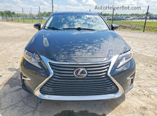 58ABK1GG1JU083898 2018 LEXUS ES Black Вид спереду