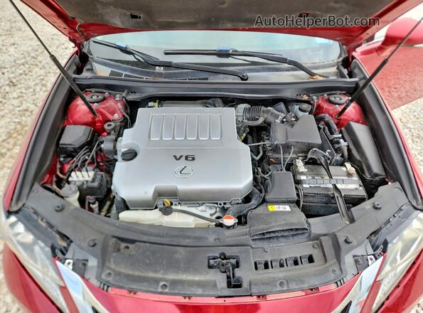 58ABK1GG2GU023928 2016 LEXUS ES Red Вид задньої частини салону