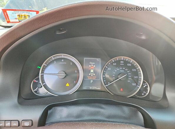 58ABK1GG2GU035643 2016 LEXUS ES Black ხელსაწყოთა პანელის ხედი