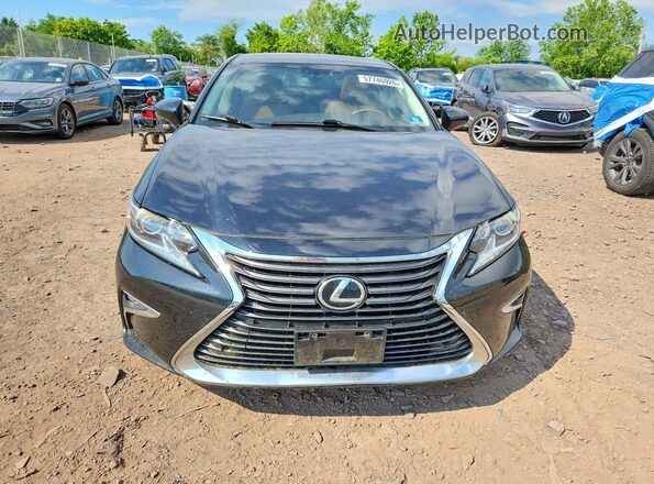 58ABK1GG2GU035643 2016 LEXUS ES Black წინა ხედი