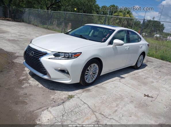 58ABK1GG2HU054744 2017 LEXUS ES 350 White Vista tres cuartos delantera izquierda