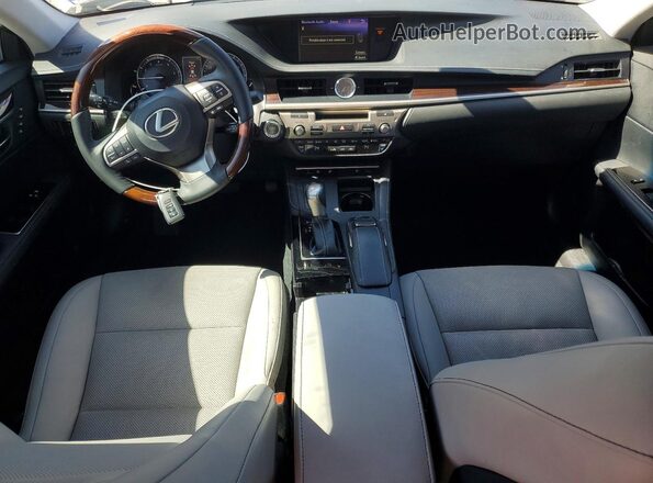 58ABK1GG2HU077232 2017 LEXUS ES Gray წინა პანელის ხედი