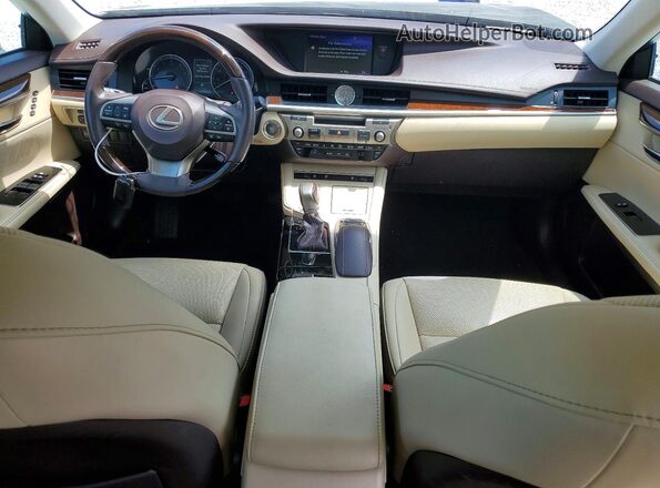 58ABK1GG2JU089497 2018 LEXUS ES Silver Вид панелі приладів