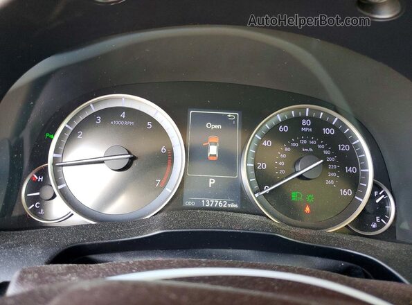 58ABK1GG2JU089497 2018 LEXUS ES Silver Вид щитка приладів