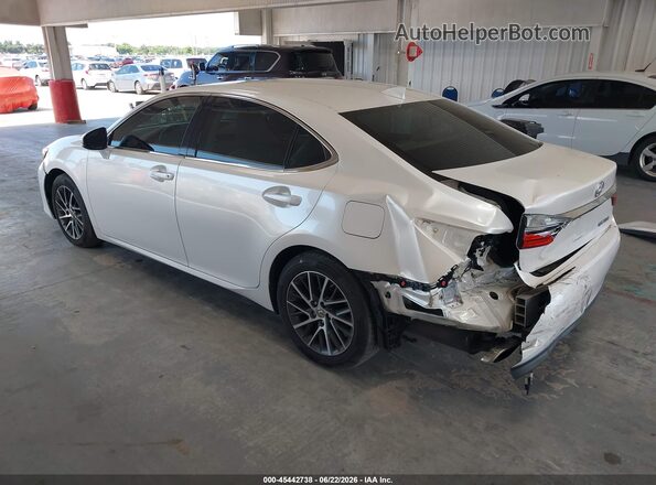 58ABK1GG2JU109327 2018 LEXUS ES 350 White Rear left
