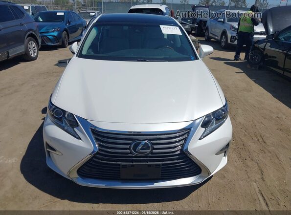58ABK1GG3HU045874 2017 LEXUS ES 350 White Widok zestawu wskaźników