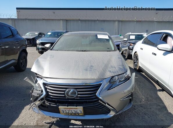 58ABK1GG3HU059872 2017 LEXUS ES 350 Champagne Widok wnętrza z tyłu
