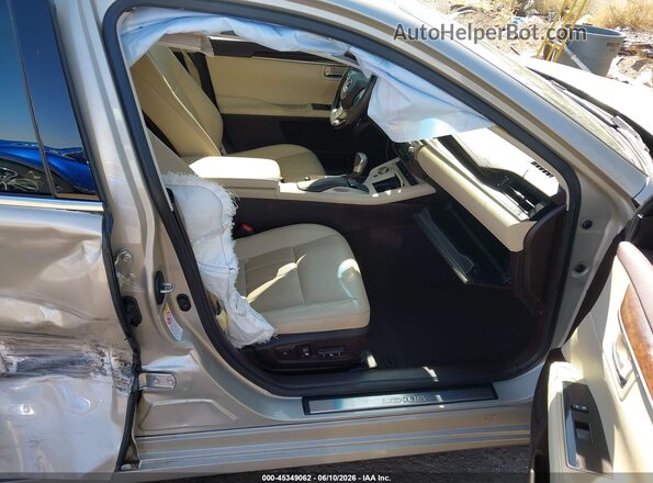 58ABK1GG3HU071603 2017 LEXUS ES 350 Tan Widok wnętrza z przodu