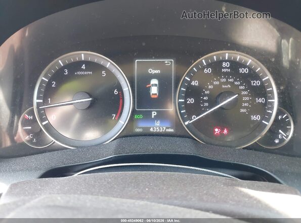 58ABK1GG3HU071603 2017 LEXUS ES 350 Tan Widok tylnych siedzeń