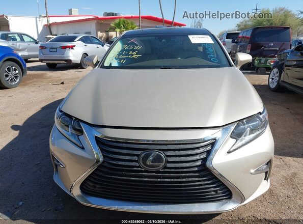 58ABK1GG3HU071603 2017 LEXUS ES 350 Tan Widok zestawu wskaźników