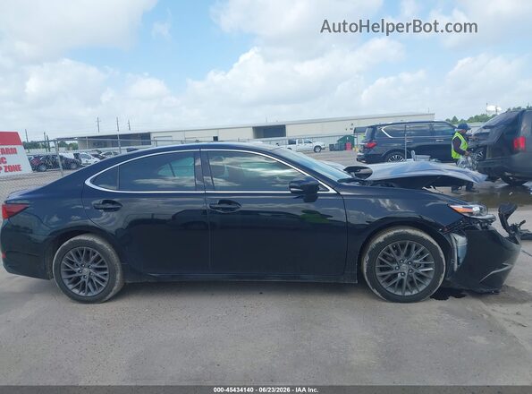 58ABK1GG3JU089041 2018 LEXUS ES 350 Black უკანა სალონის ხედი