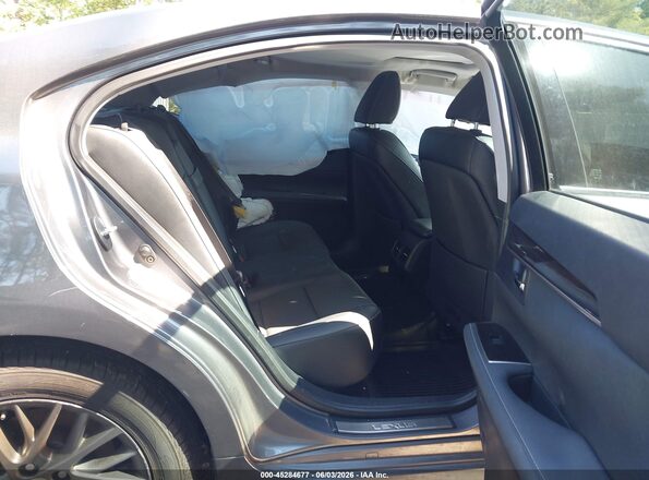 58ABK1GG3JU106808 2018 LEXUS ES 350 Gray Widok wnętrza z przodu
