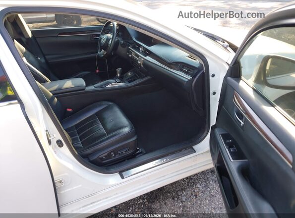 58ABK1GG4GU010436 2016 LEXUS ES 350 White Widok wnętrza z przodu