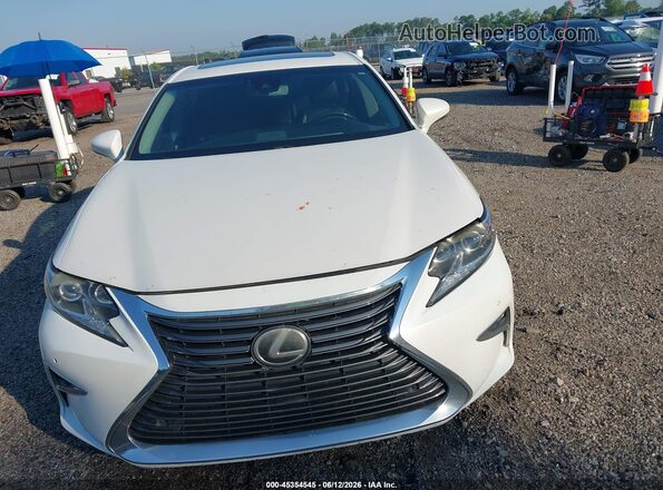 58ABK1GG4GU010436 2016 LEXUS ES 350 White Widok zestawu wskaźników