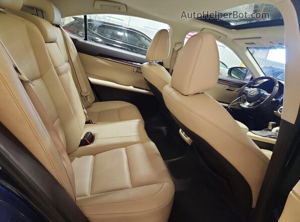 58ABK1GG4HU040666 2017 LEXUS ES Blue Widok tylnych siedzeń