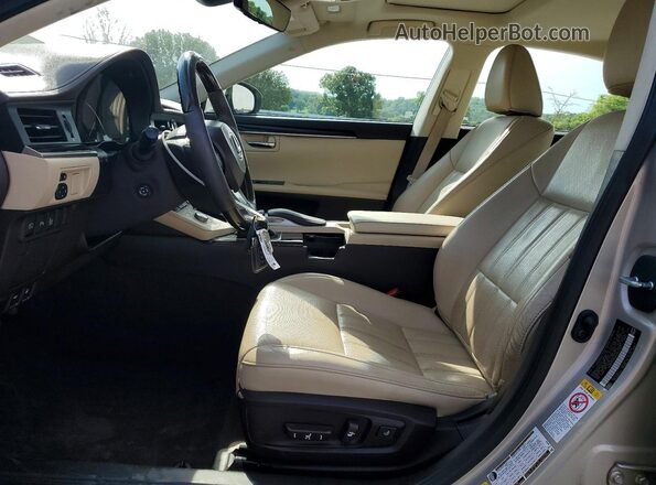 58ABK1GG4HU057791 2017 LEXUS ES Beige Սալոնի դիմացի տեսք