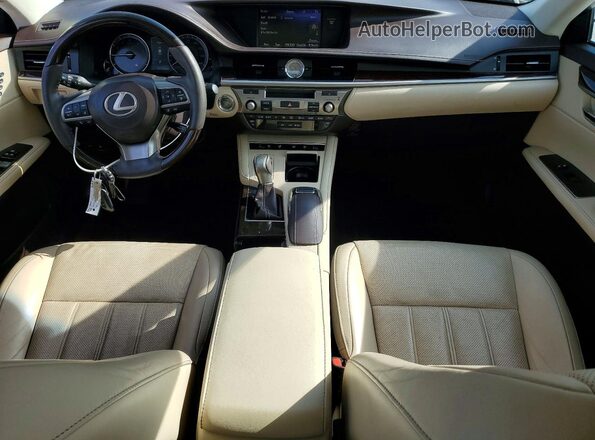 58ABK1GG4HU057791 2017 LEXUS ES Beige Առջևի վահանակի տեսք