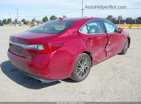 58ABK1GG4HU070489 2017 LEXUS ES 350 Red 