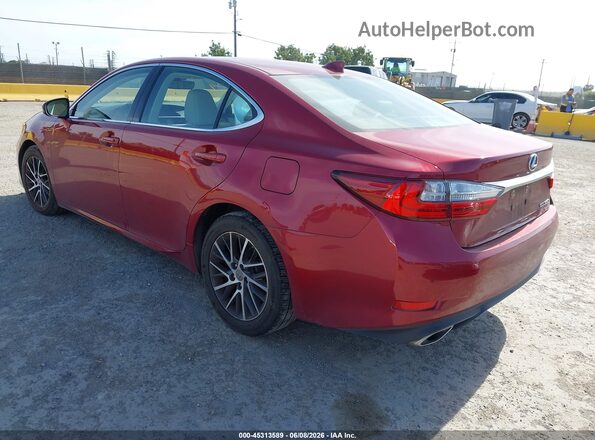 58ABK1GG4HU070489 2017 LEXUS ES 350 Red 