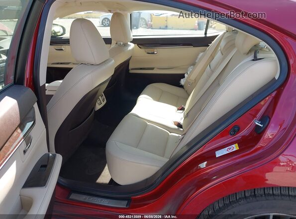 58ABK1GG4HU070489 2017 LEXUS ES 350 Red 