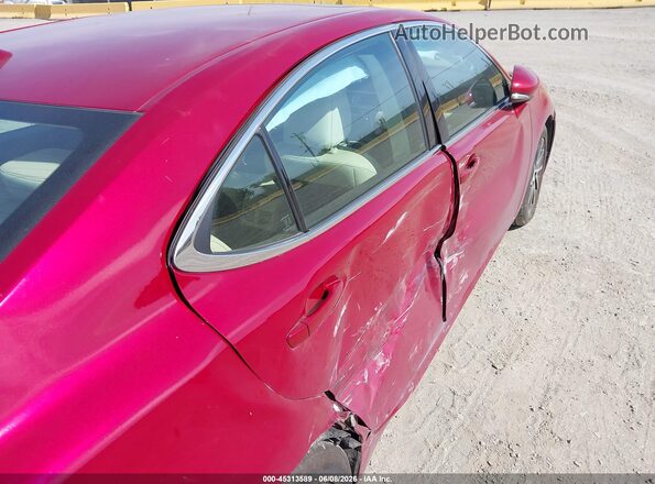 58ABK1GG4HU070489 2017 LEXUS ES 350 Red 