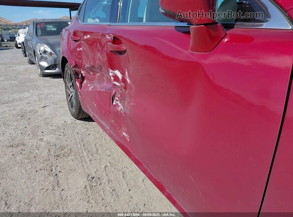 58ABK1GG4HU070489 2017 LEXUS ES 350 Red 