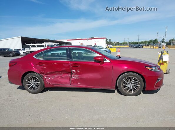 58ABK1GG4HU070489 2017 LEXUS ES 350 Red 