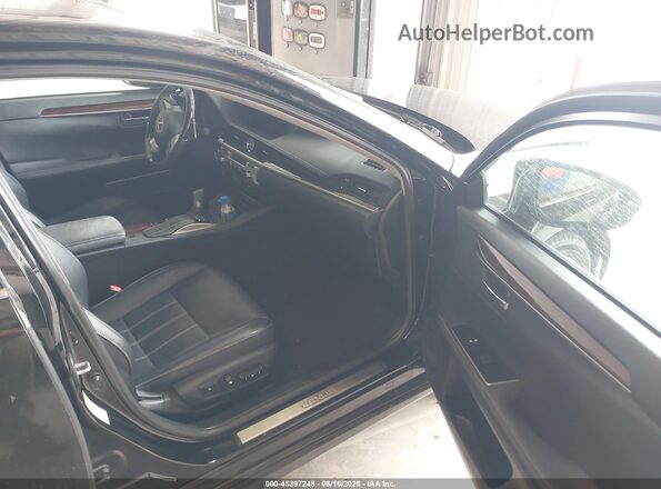 58ABK1GG4HU072016 2017 LEXUS ES 350 Black Front interior view
