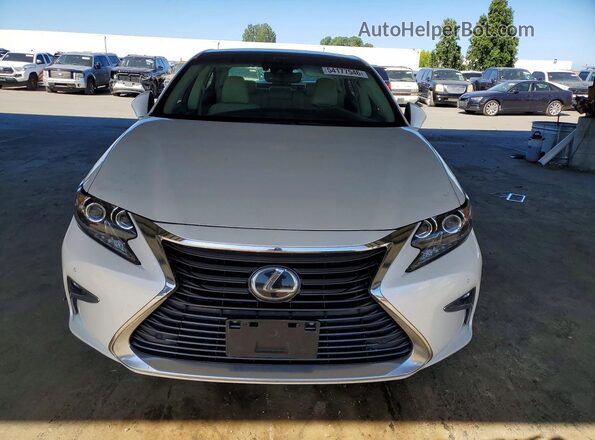 58ABK1GG4JU109801 2018 LEXUS ES White Вид спереду