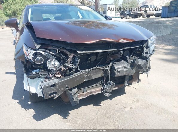 58ABK1GG4JU114111 2018 LEXUS ES 350 Orange Սարքավորումների վահանակի տեսք