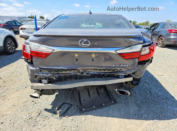58ABK1GG5GU009313 2016 LEXUS ES Gray Вид ззаду