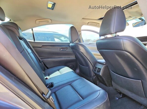 58ABK1GG5GU009313 2016 LEXUS ES Gray Вид задніх сидінь