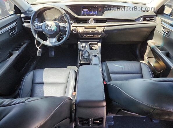 58ABK1GG5GU009313 2016 LEXUS ES Gray Вид панелі приладів