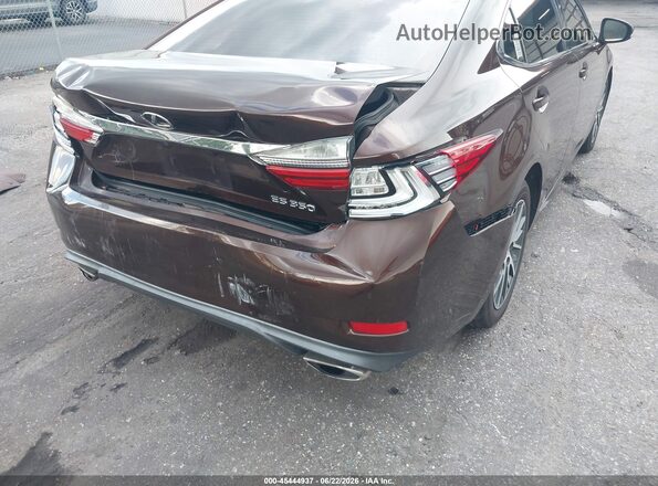 58ABK1GG5GU026273 2016 LEXUS ES 350 Brown Вид спереду