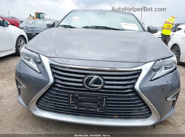 58ABK1GG5HU078164 2017 LEXUS ES 350 Gray Vista del cuadro de instrumentos